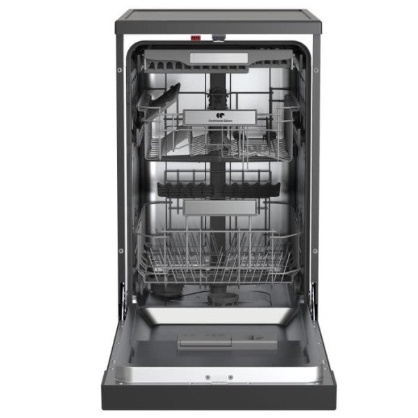 Lave-vaisselle pose libre - CONTINENTAL EDISON - CELV1145B - 11 couverts - 45 cm - 45 dB - Noir - 2