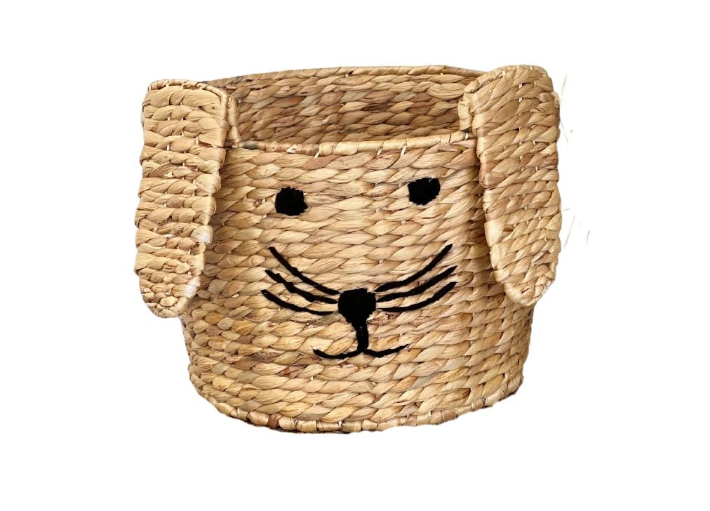 Panier en jacinthe d