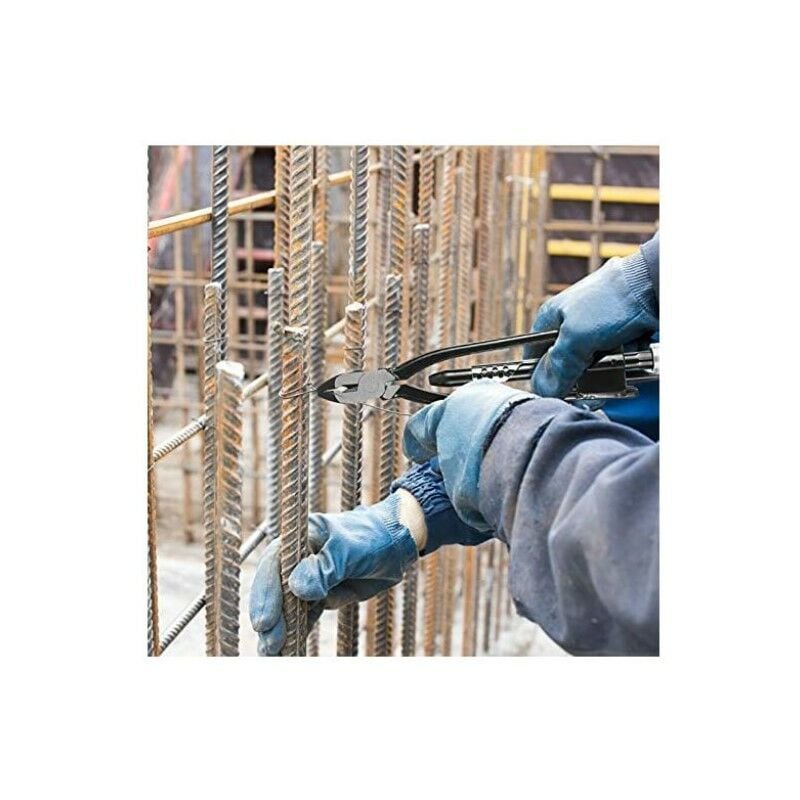 Pinze di bloccaggio, pinze per torsione del filo da 6 pollici, pinze per torsione di sicurezza, pinze per filettatura professionali a molla, pinze pe - 2