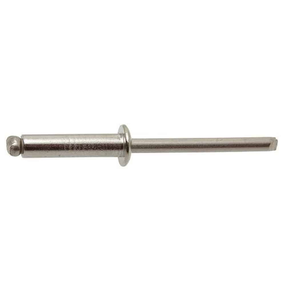500 Rivets Aveugles Tête Plate Tout Inox 4 x 10 mm - ISO 15983 - DIN ...