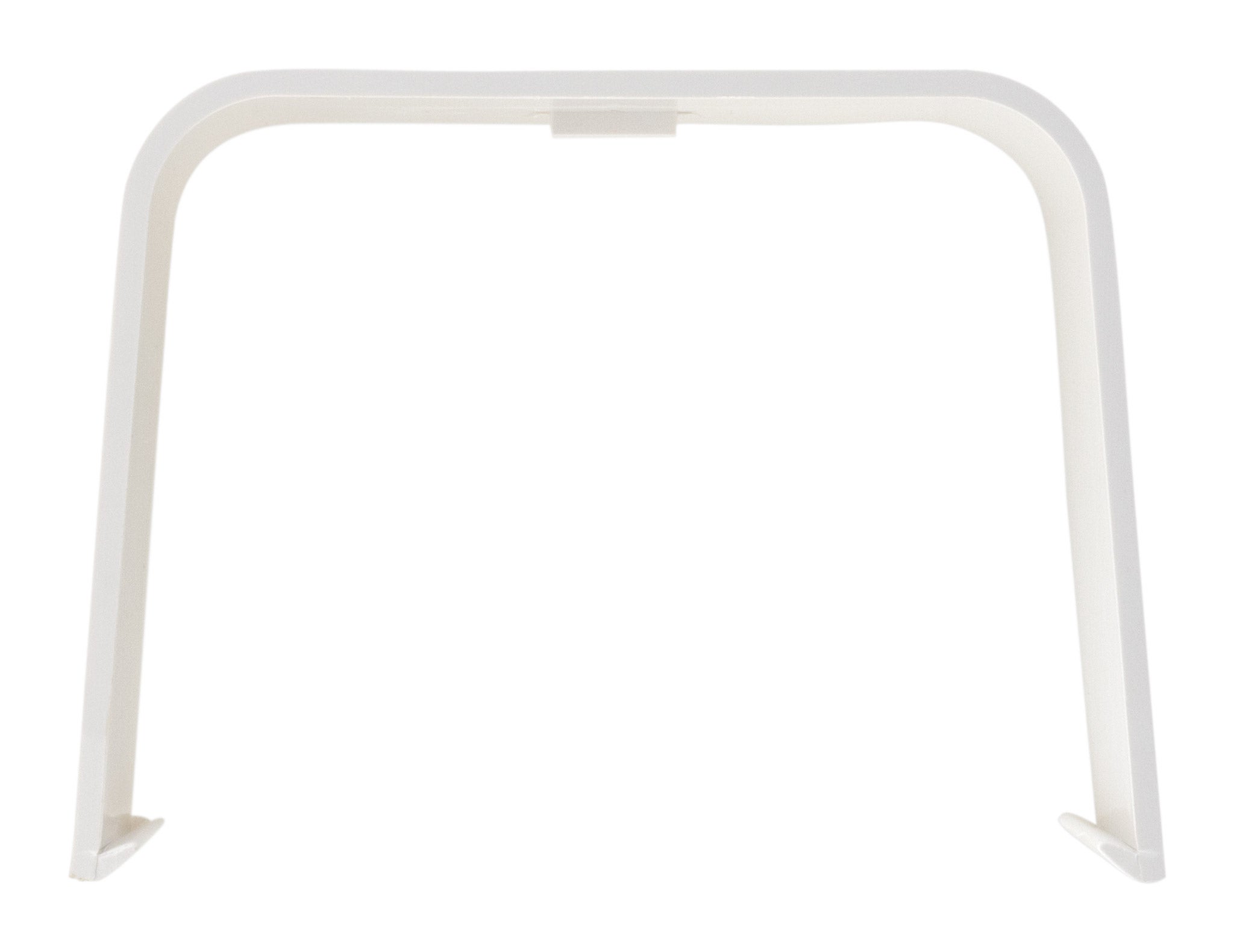 Joint d'intersection raccord goulotte clim - 80x60mm - Blanc Ral 9001 - Zenitech - 2