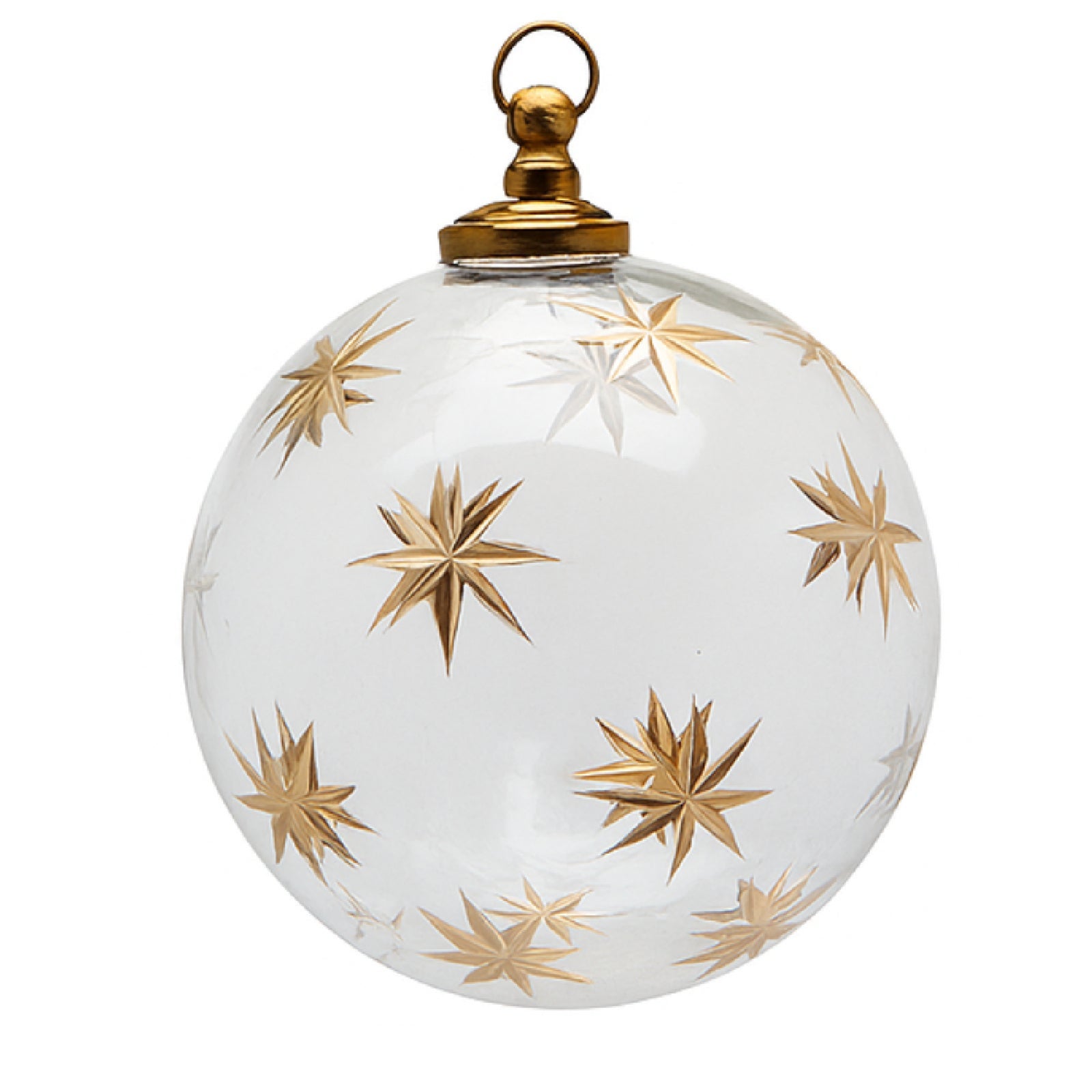 Boule de Noël en verre 