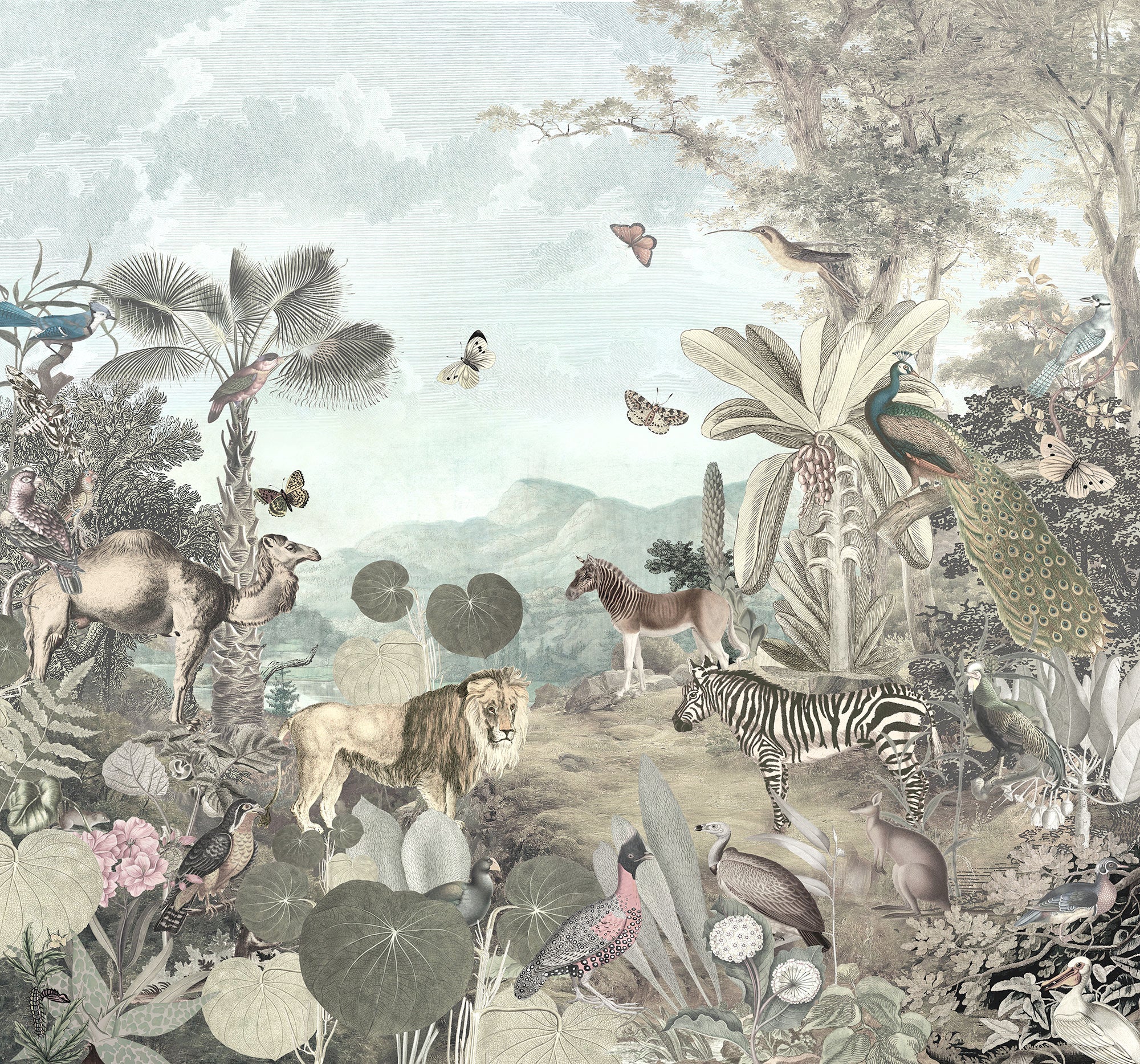 Fotomurale in tessuto non tessuto di Komar - Creation - Dimensione: 300 x 280 cm - 2
