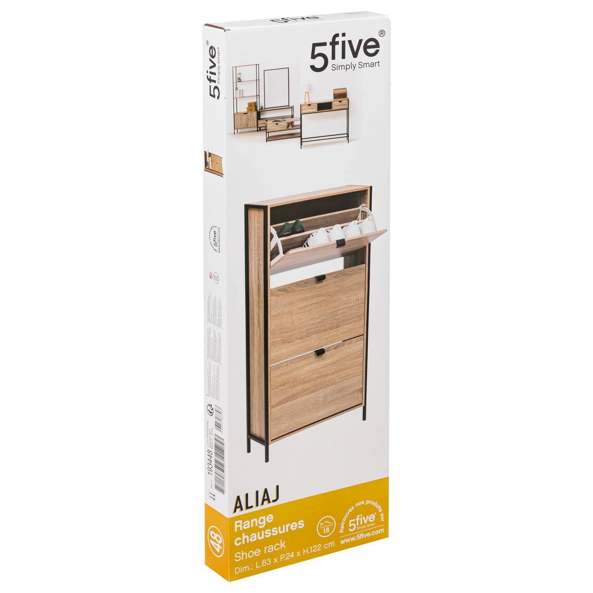 Meuble range-chaussures 3 tiroirs 