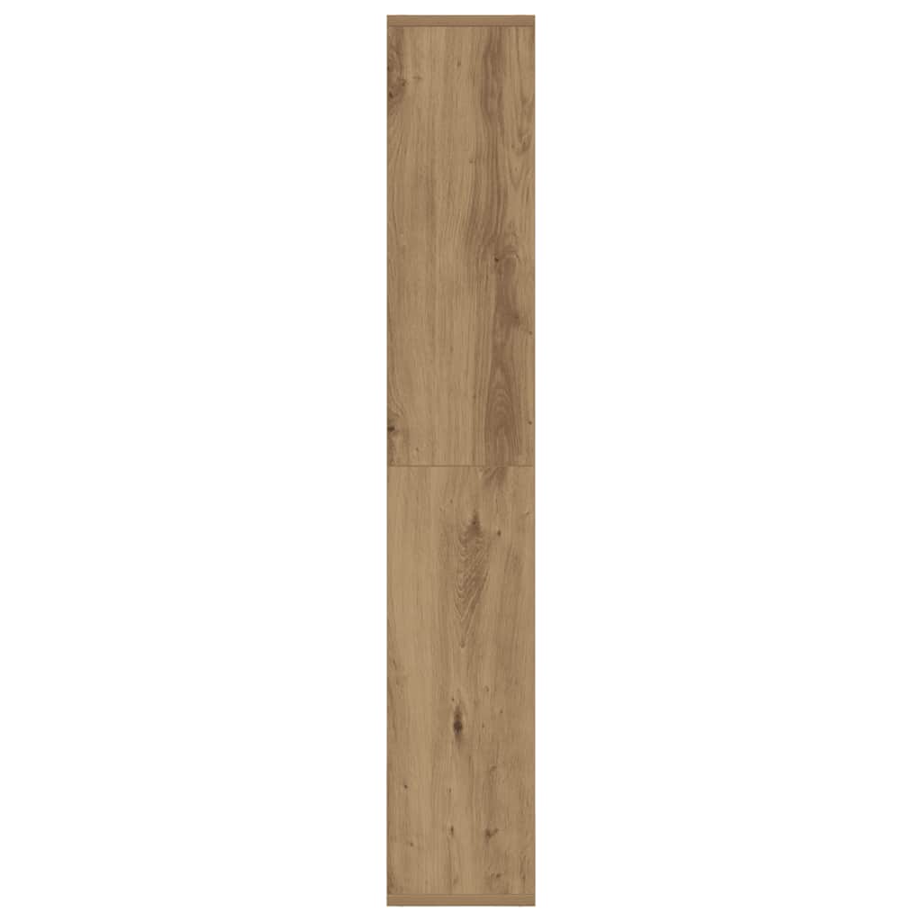 Bibliothèque en Bois Marron H. 120 x l. 60 x P. 20 cm - 6