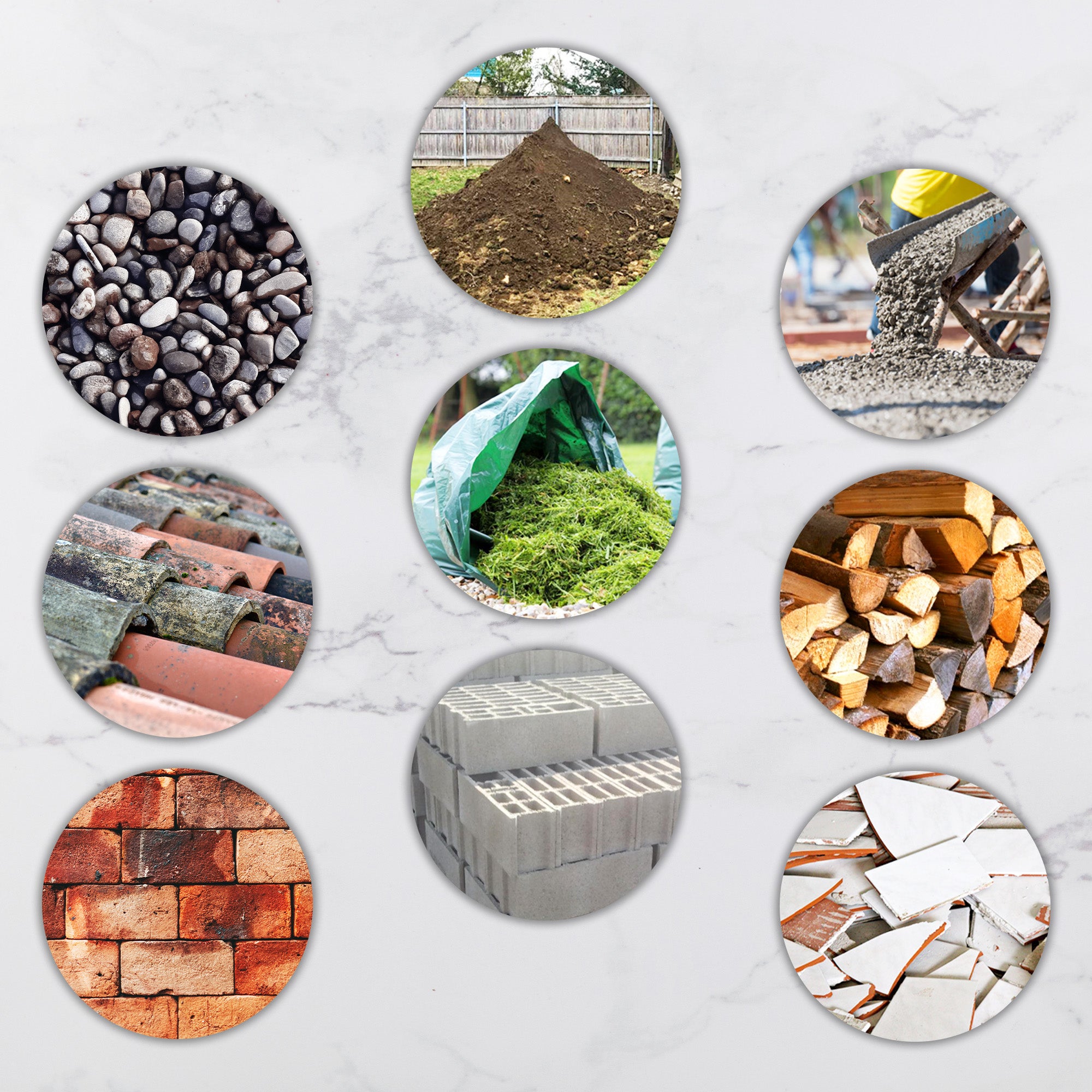 Brouette De Jardin 4 Roues 75 L FISHTEC Benne Basculante Métal Galvanisé Roues Gonflables Manche Ergonomique Charge 250 kg Jardinage - 7