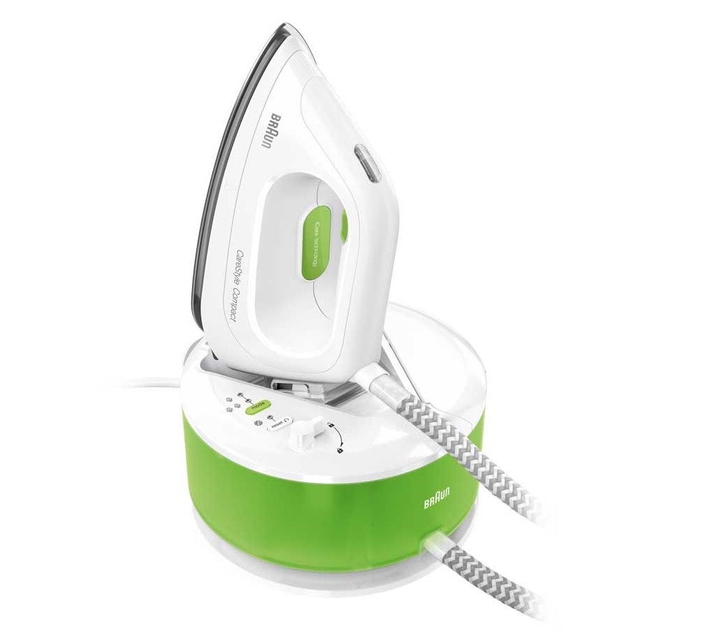 Braun  128801006 Estación Plancha Al Vapor 2200 W 1,3 L Verde/Blanco , Leroy Merlin