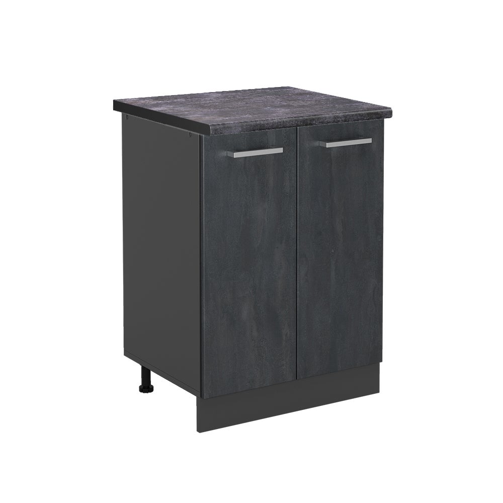 Vicco Szafki kuchenne R-Line, Czarny beton, 60 cm BP Antracyt