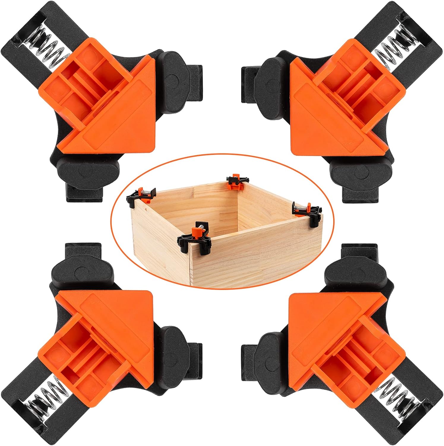 Lot De 2 Colliers De Serrage En C En Acier Inoxydable 304 Avec Mâchoire