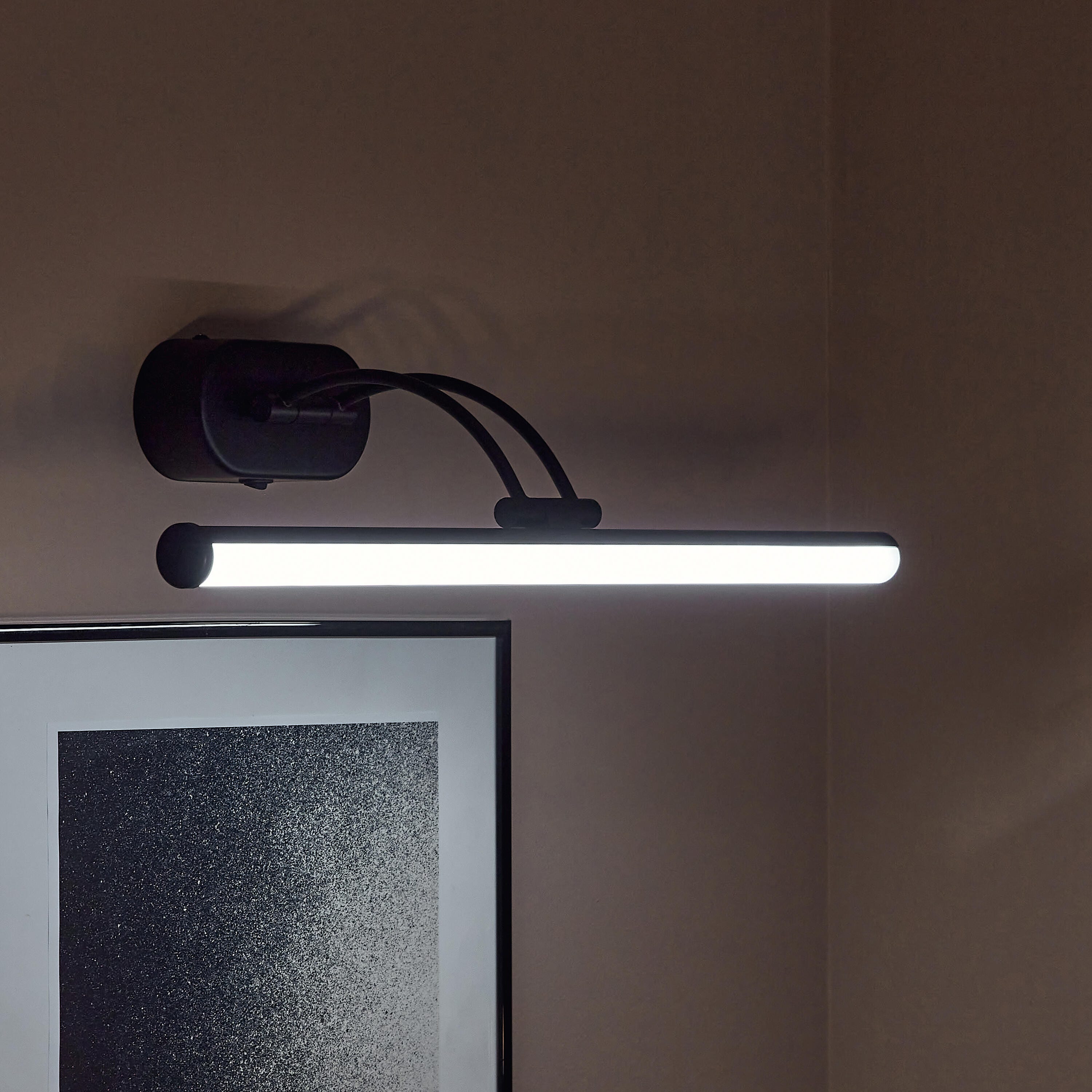 INSPIRE - Lampada da parete a LED MADZI - LED integrato 1200 LM - Da 3000 a 4000 K - Metallo nero - 4