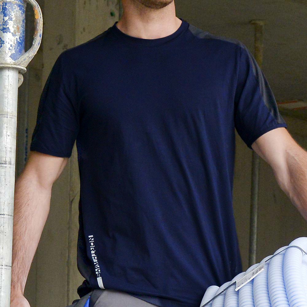 ANDY - T-SHIRT MANCHES COURTES DE TRAVAIL - 1400 Marine 4XL - 5