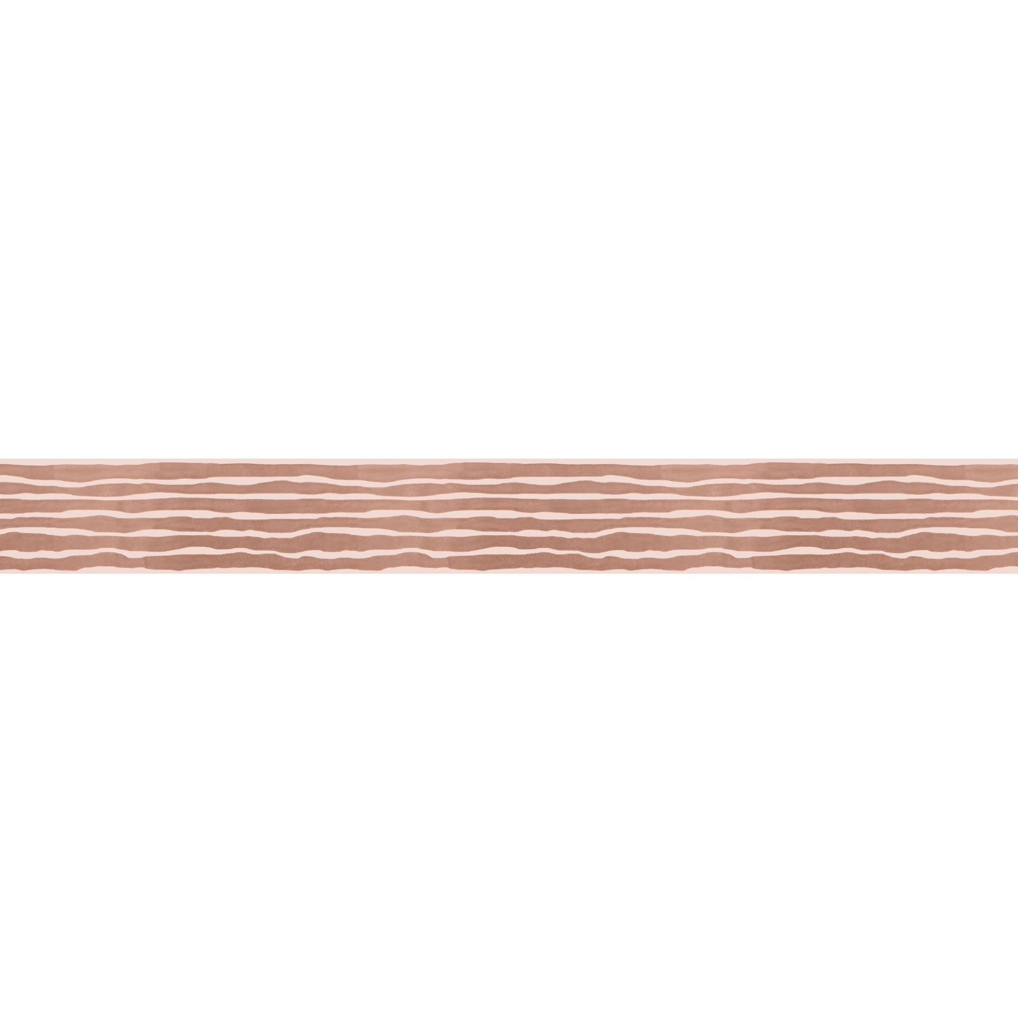 Friso decorativo adhesivo, líneas horizontales, dibujado, beige rosa, 5 cm x 300 cm - 2