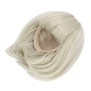 Capelli Finti Per Bambole - Set 5 Pezzi Con Ricci Corti E Frangia Per DIY Barbie E Bambole 1/3 1/4 1/6 - Foto 1