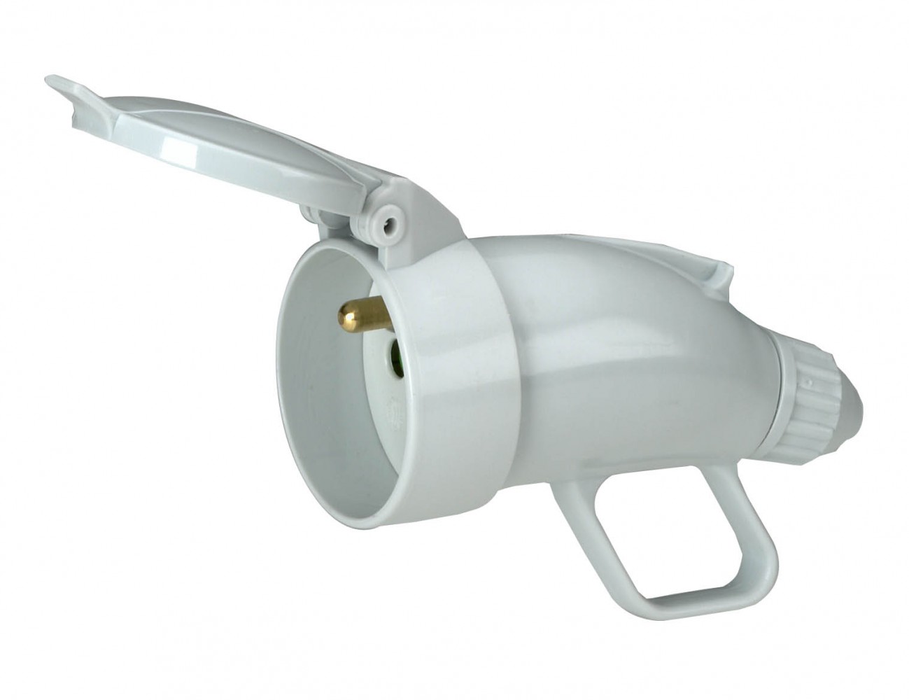 Spina 2 poli+terra 10A schuko presa 2 poli+terra 16A schuko monofase 008975