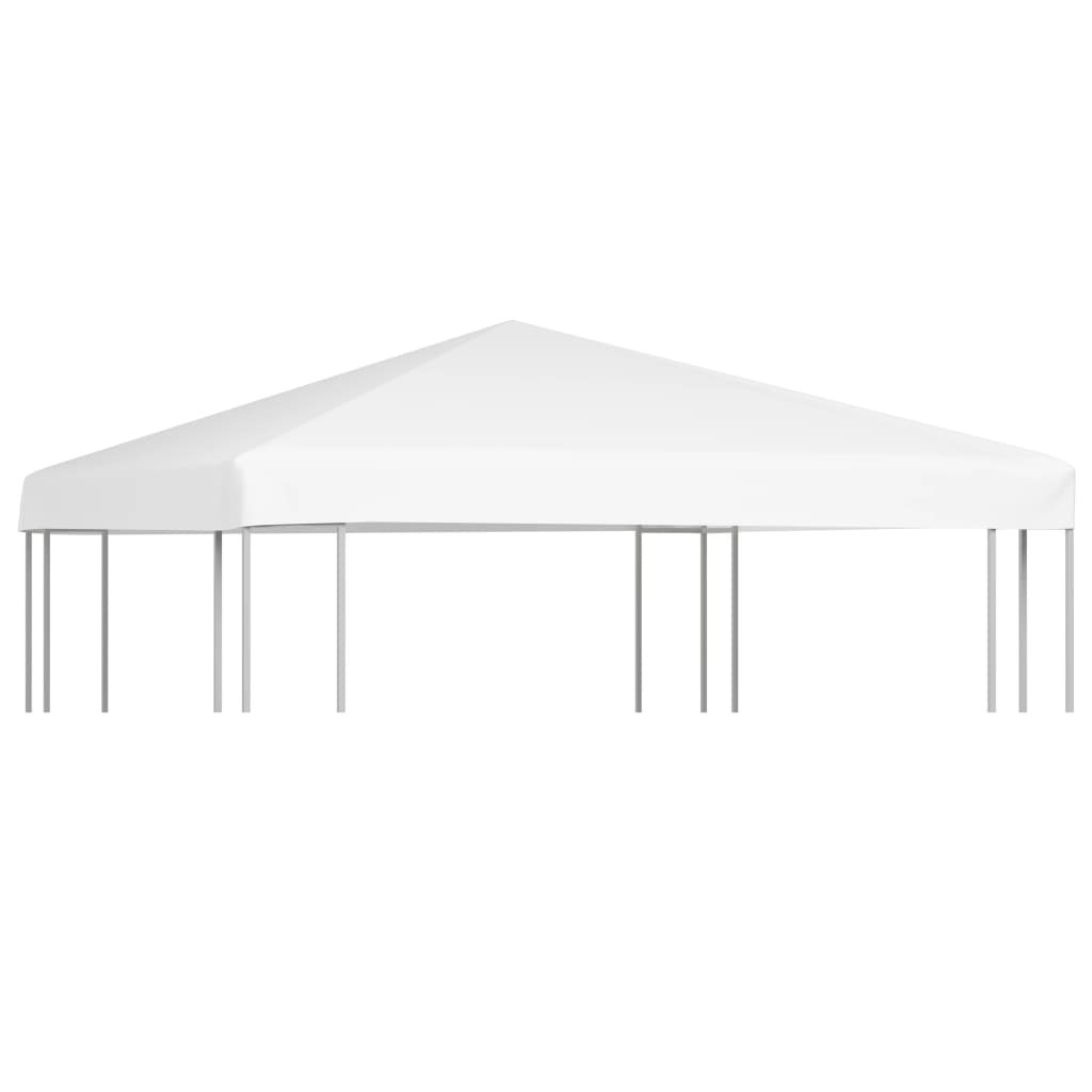Toldo de cenador 270 g/m2 3x3 m blanco - comfortxl