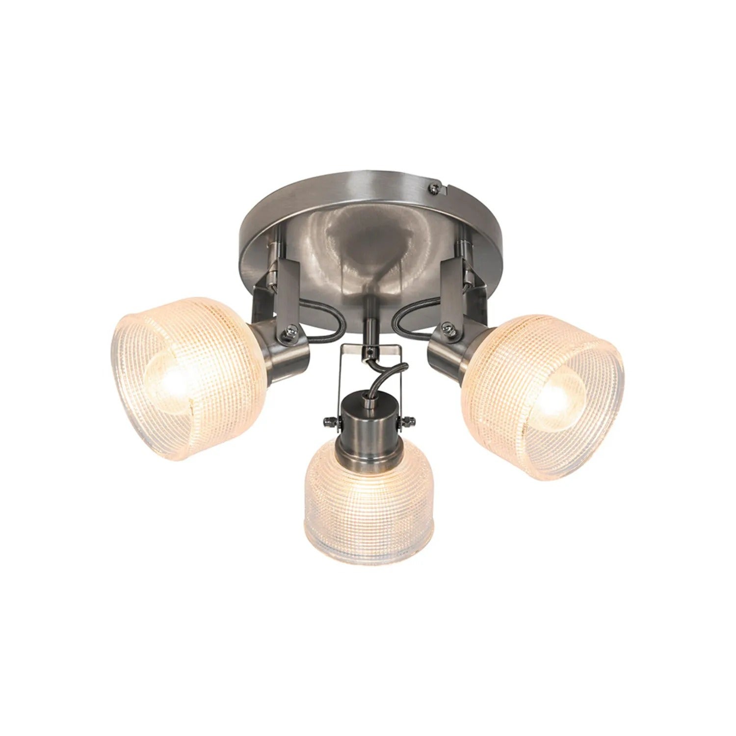 Lampa sufitowa Francis chrom satynowany 3xE14x15W metal wym:10x31x31cm IP20 Rabalux