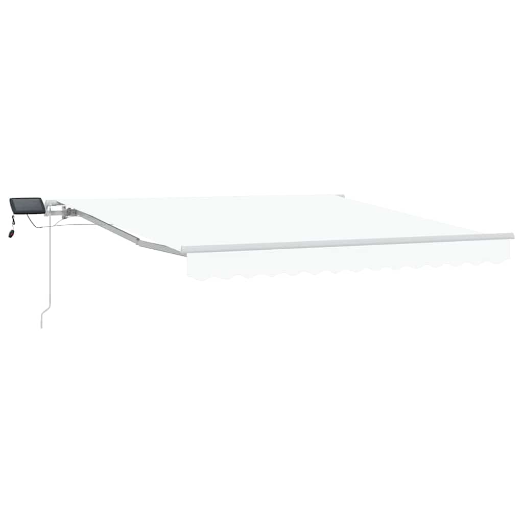 Toldo parasol | toldo retráctil with manual blanco 300 x 250 cm blanco