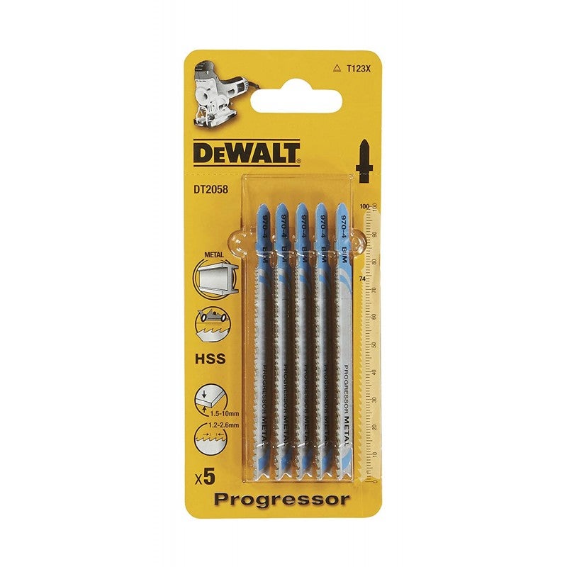 Dewalt DT2085-QZ Hoja De Sierra De Calar HSS De Metal, Hasta 3 Mm (5