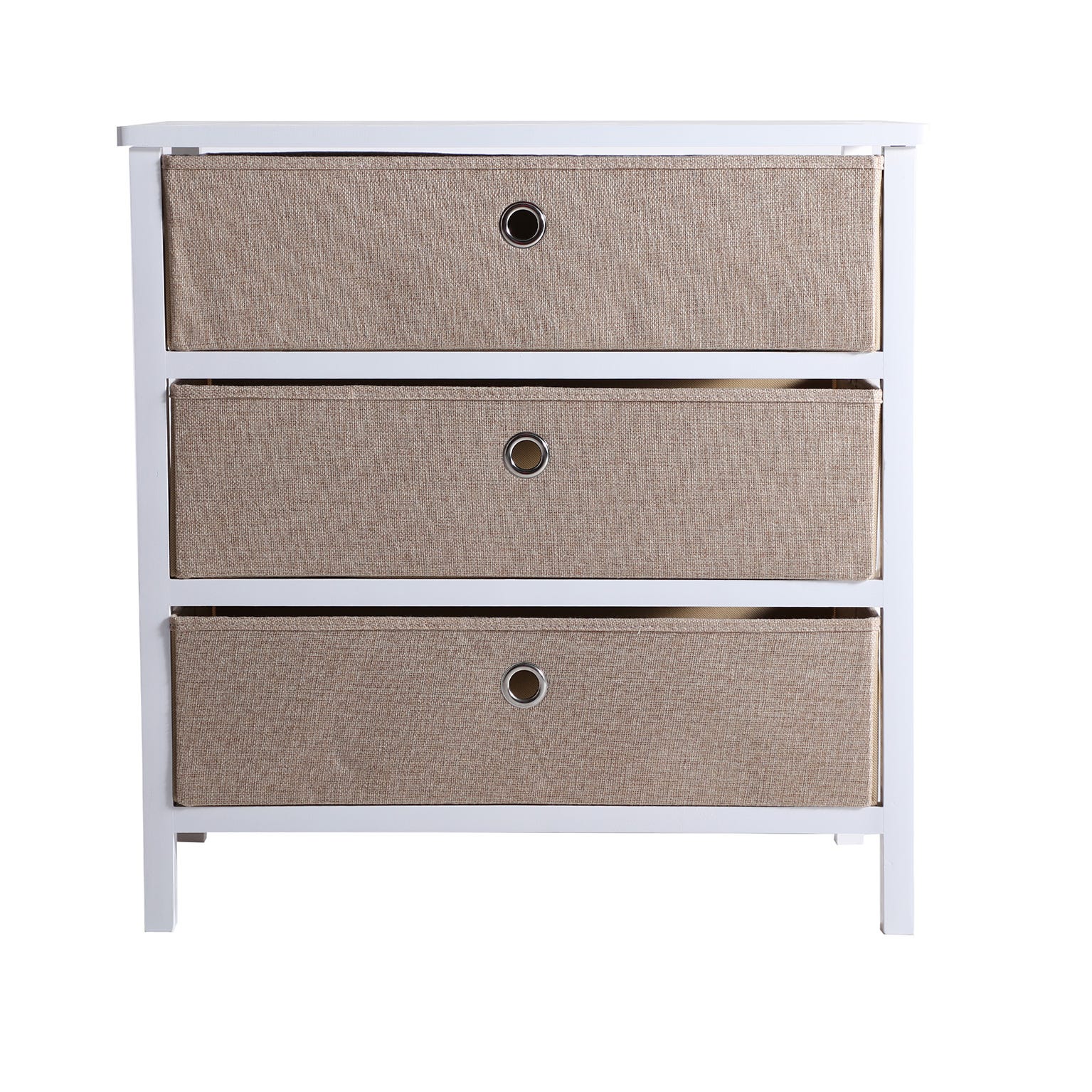 Commode en bois mdf beige 60x34x60 cm | Leroy Merlin