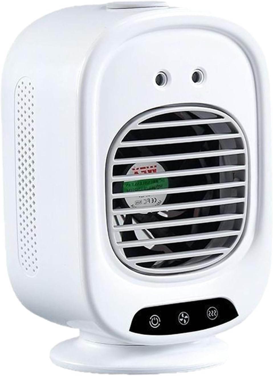 Przenośny klimatyzator z wentylatorem i trzema prędkościami nawilżacza powietrza, 280 ml, biuro, akademik, chłodny wentylator obrotowy