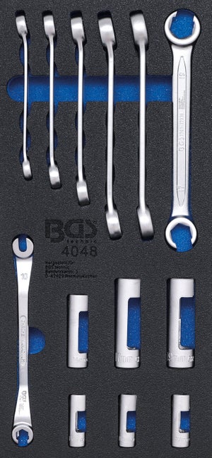 Insert De Servante BGS Technic - Jeu De 3 Pinces Assorties - 1/3 Complet - Neuf