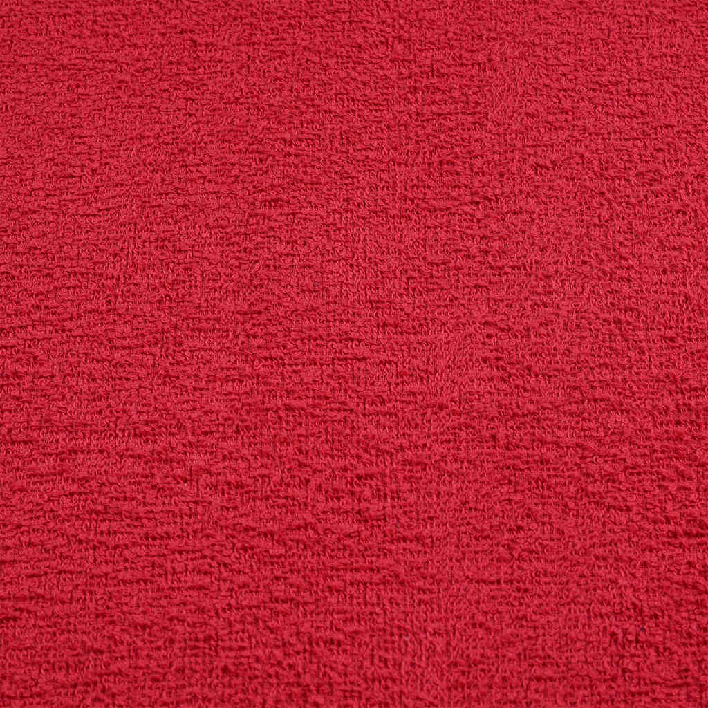 Serviettes FROGN 10 pcs rouge 100x200 cm 360 g/m² vidaXL - 5