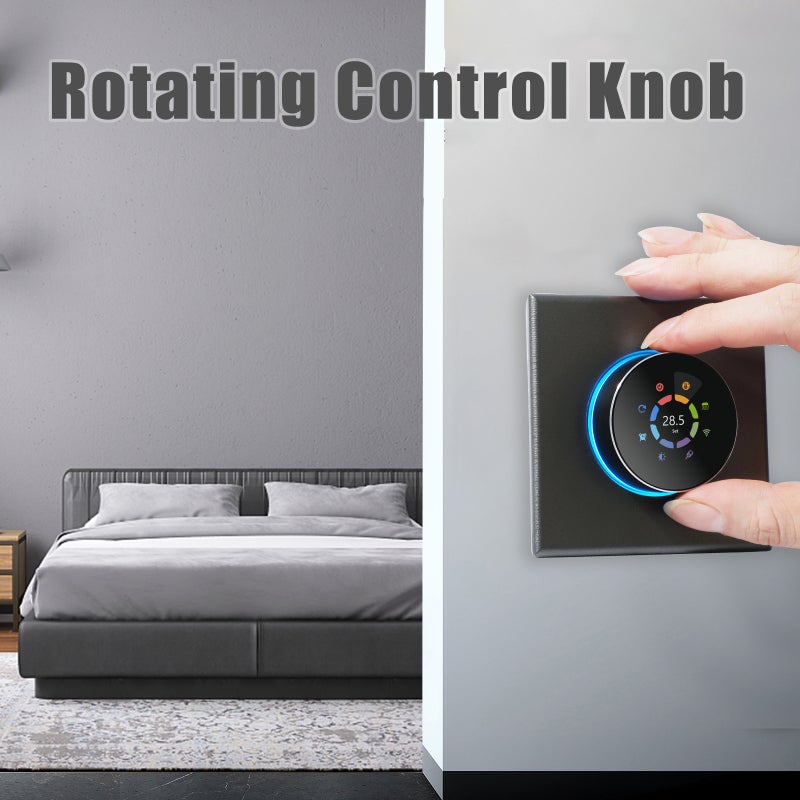 Thermostat Intelligent WiFi Contrôle de Température Programmable Hebdomadaire, Boutons/Mobile APP/Voix, Compatible avec, Chauffage de l'Eau 5A - 4