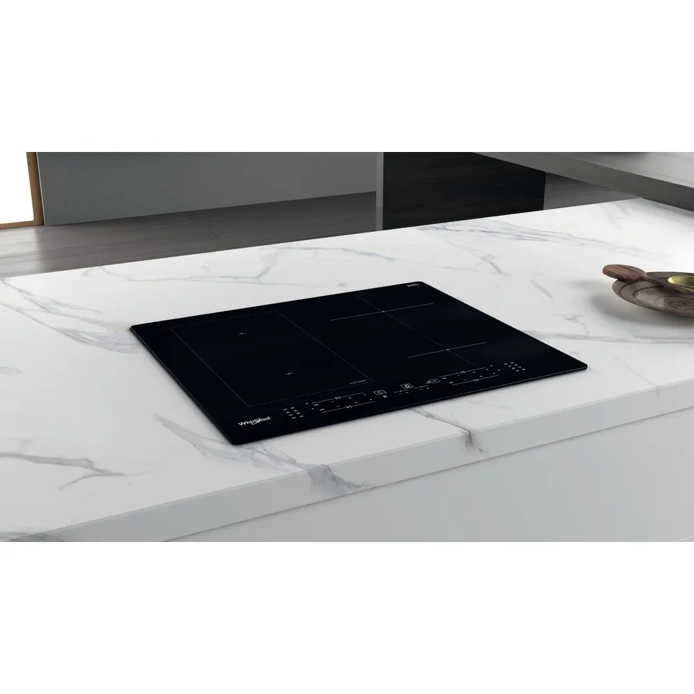 Table de cuisson encastrable Whirlpool WL B8160 NE Noir 59 cm Induction 4 feux - 9