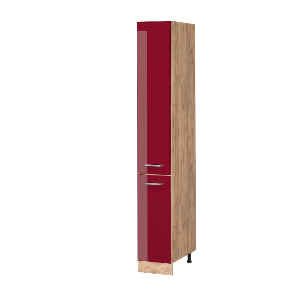 Vicco Szafka aptekarska R-Line, Czerwony połysk, 30 cm