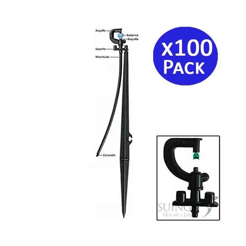 Arroseur Escamotable Orbit 5,1cm - Professionnel 360° 4,6m Avec Anti-Retour