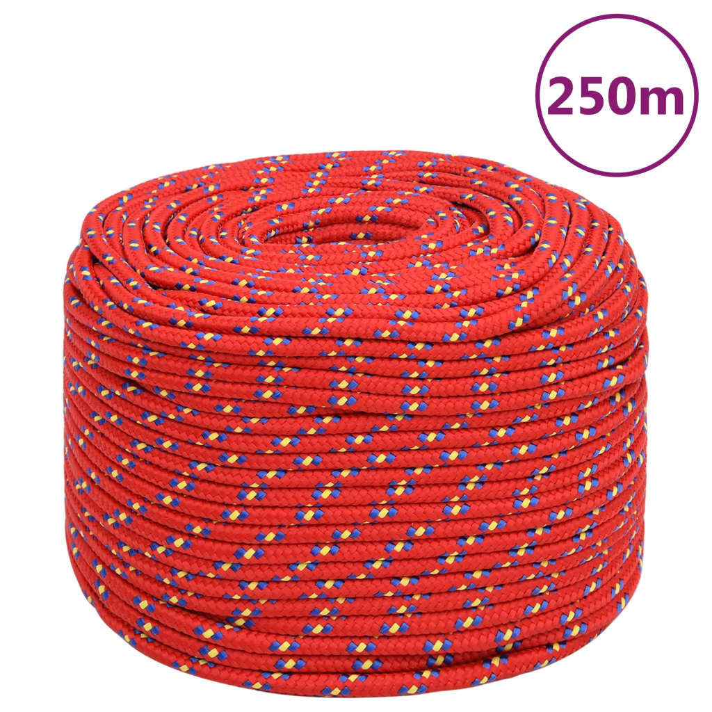 Cuerda Trenzada Polipropileno Blanca / Verde (Bobina 200 M.) | Leroy Merlin