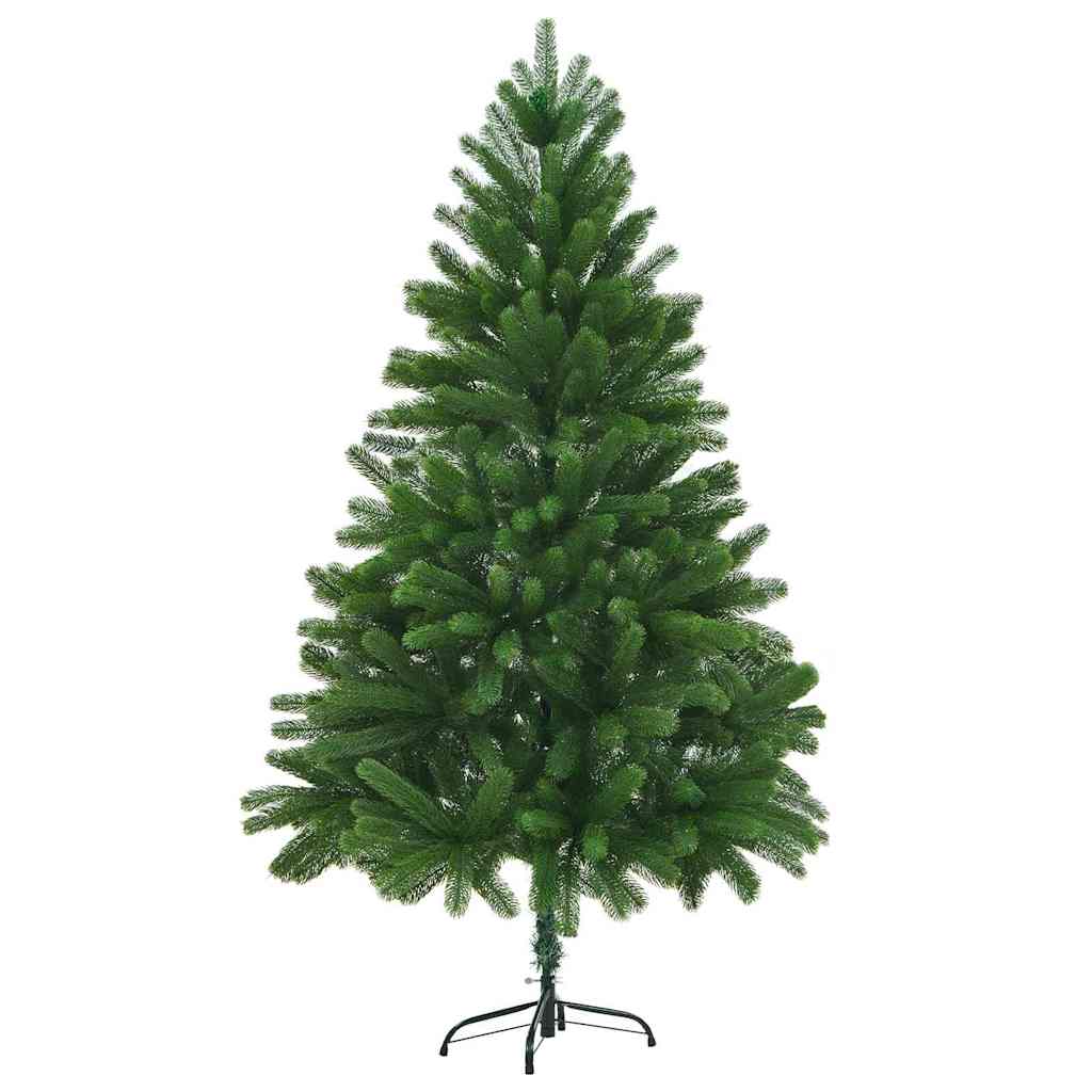 vidaXL Sapin de Noël avec 300 LED avec support Vert 180 cm PE - 5