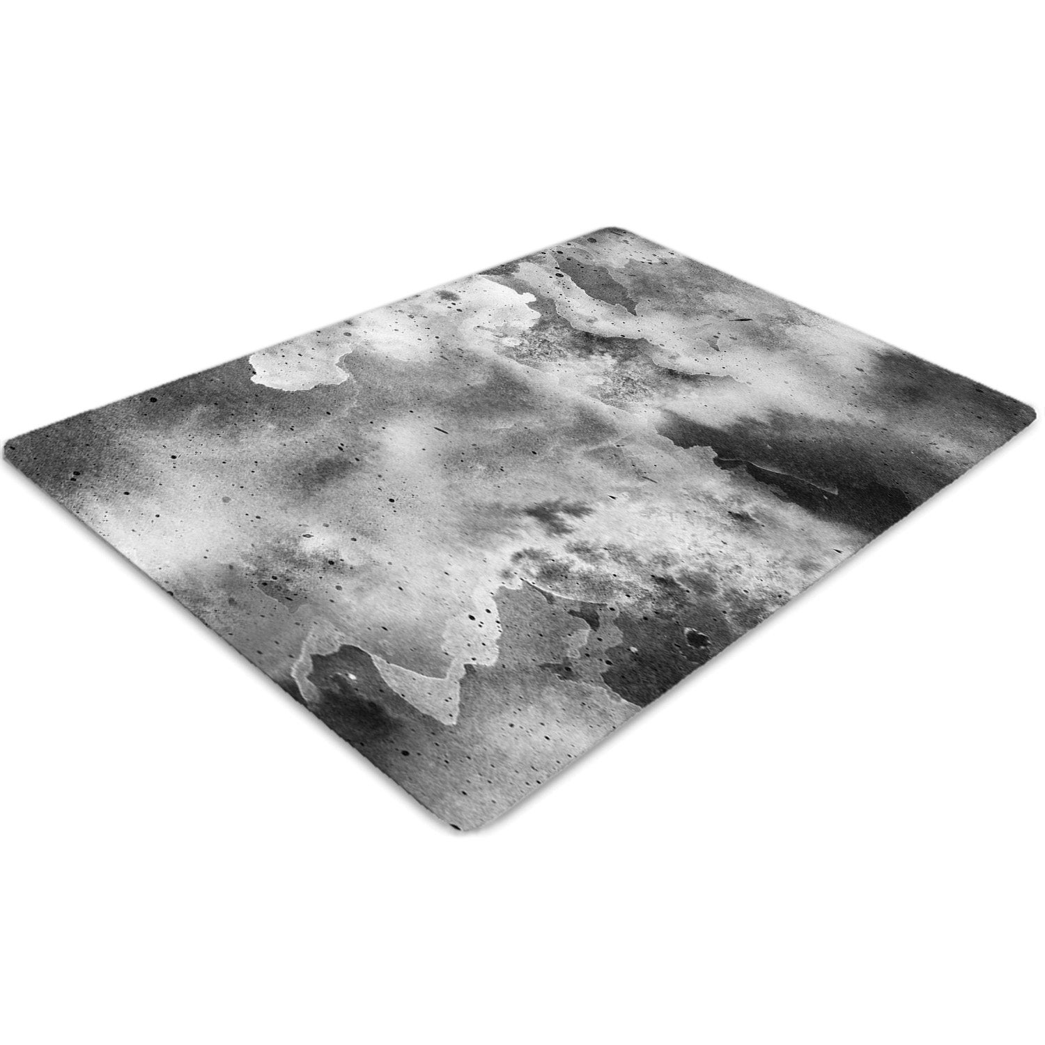Mata pod krzesło komputerowe, Pojedynczy kolor marmurowa tekstura 120x90 cm – Tulup