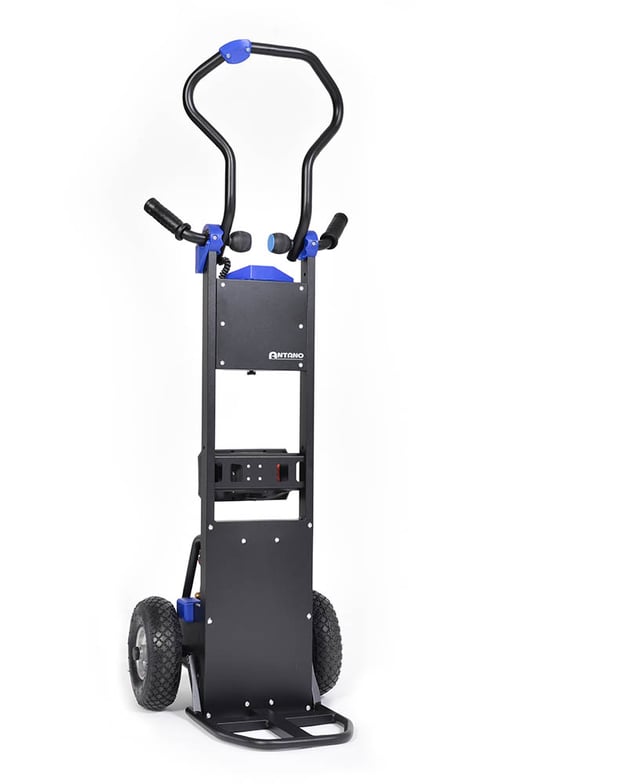 DONKEY LIGHT Carrello saliscale elettrico trasporto merci Portata 130 kg batteria al litio MADE IN ITALY