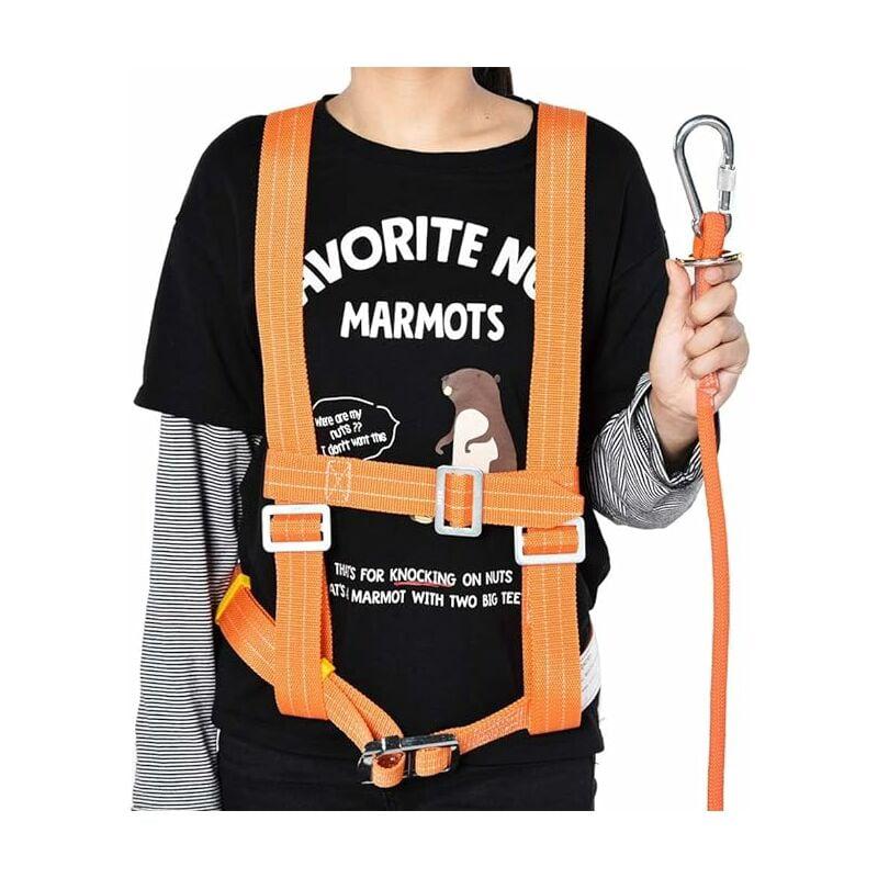 Kits de Harnais de Sécurité, Harnais Antichute de Sécurité, Harnais Réglable en Hauteur à 6 Stypes pour Ceinture, Ceinture de Sécurité, Corde de Sauve - 5