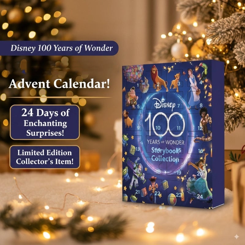 Calendario dell'Avvento Disney da 24 giorni, scatole regalo natalizie, giocattoli di Topolino, regali per bambini a tema cartoni animati, decorazioni - 4