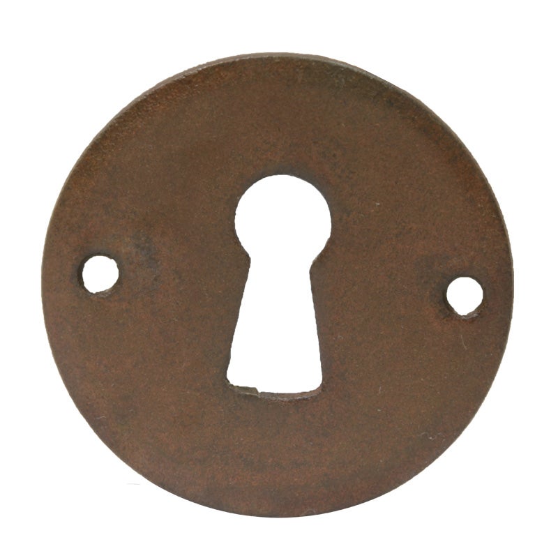 Rosace fer - Décor : Shérardisé patiné - Modèle : Clé L - BRIONNE - 2