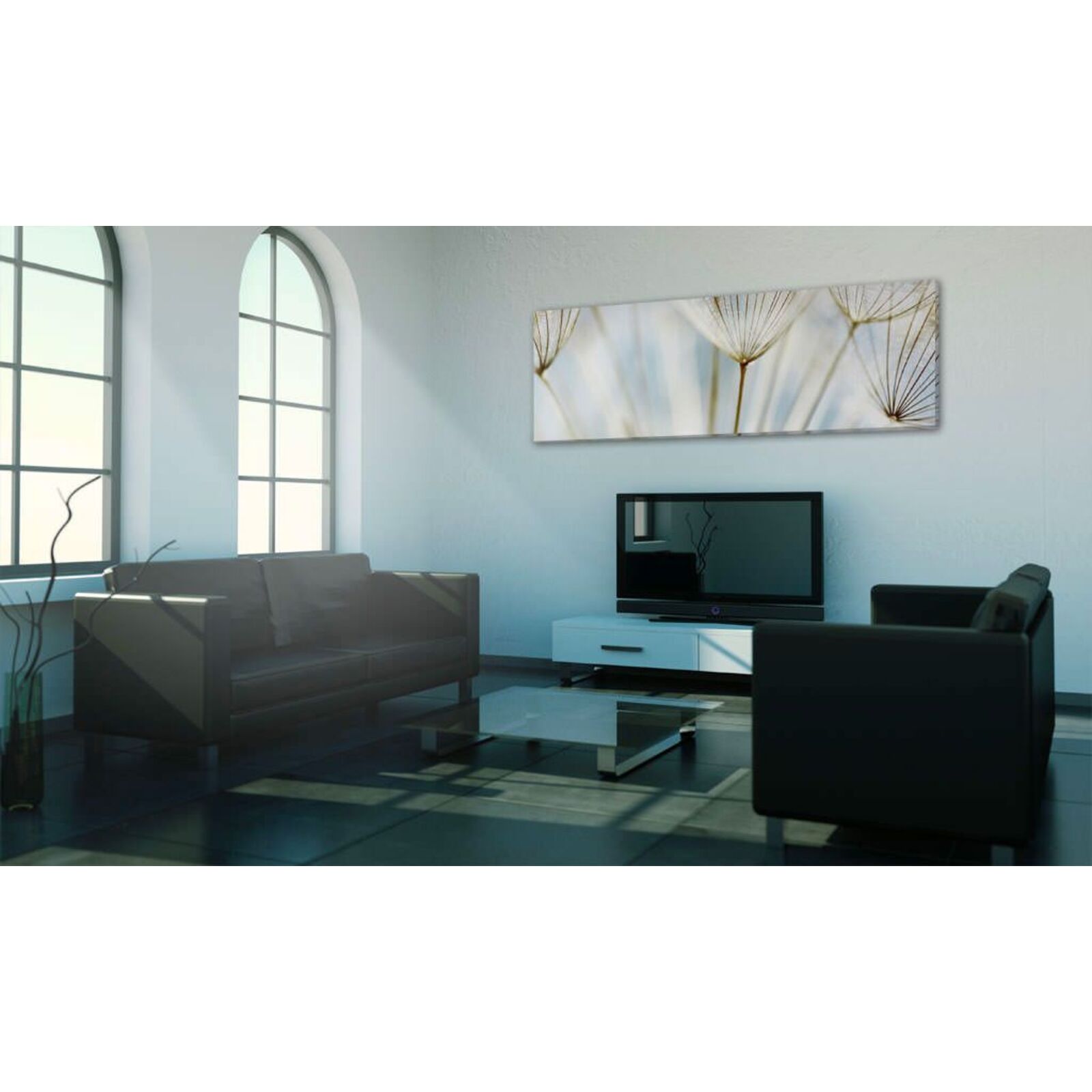 Tableau moments éphémères - 135 x 45 cm - 2