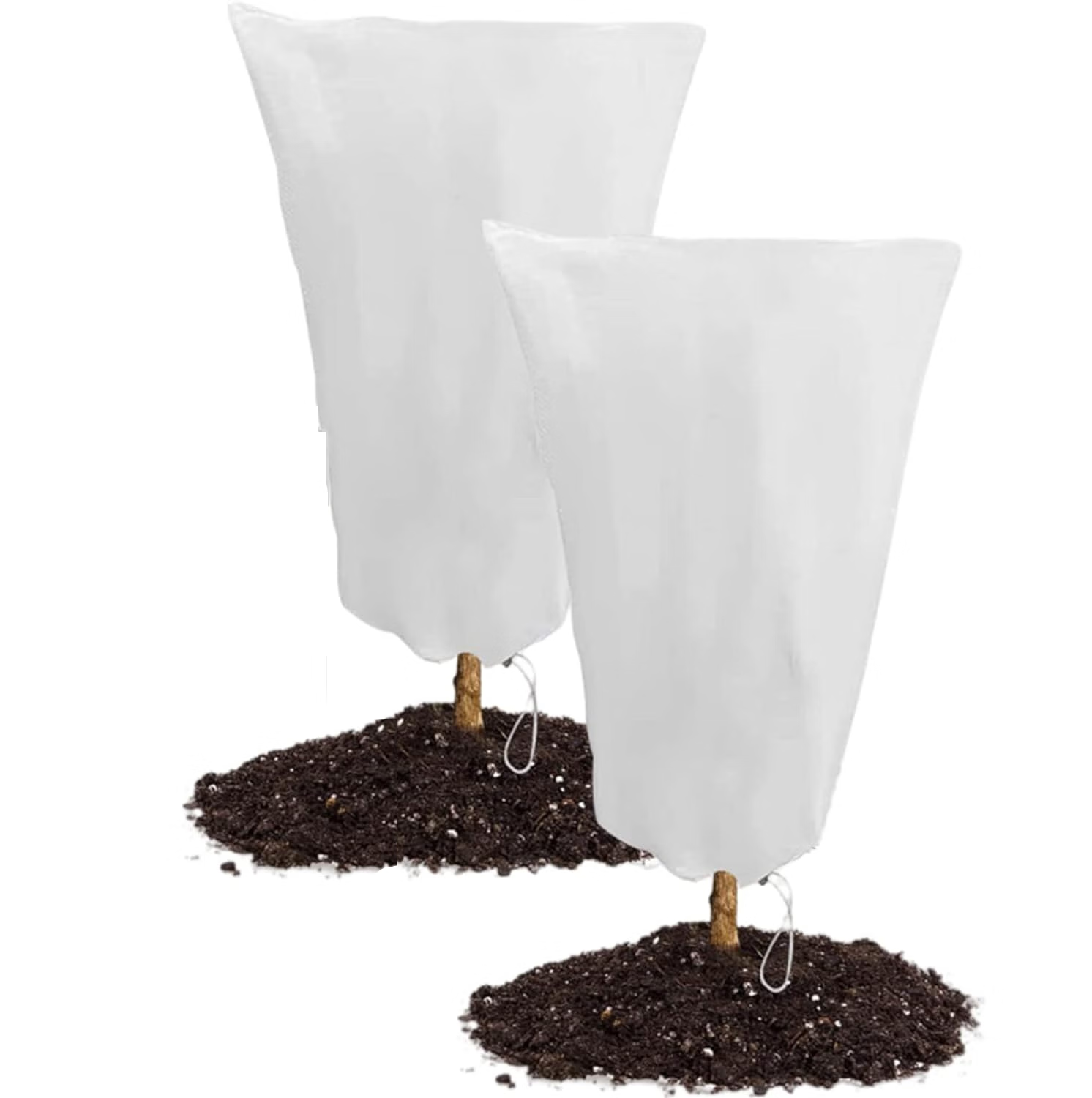 Rdon De Serrage à GlissièRe,Voile D'hivernage Plante,Housse De Protection Pour Plante Extérieur