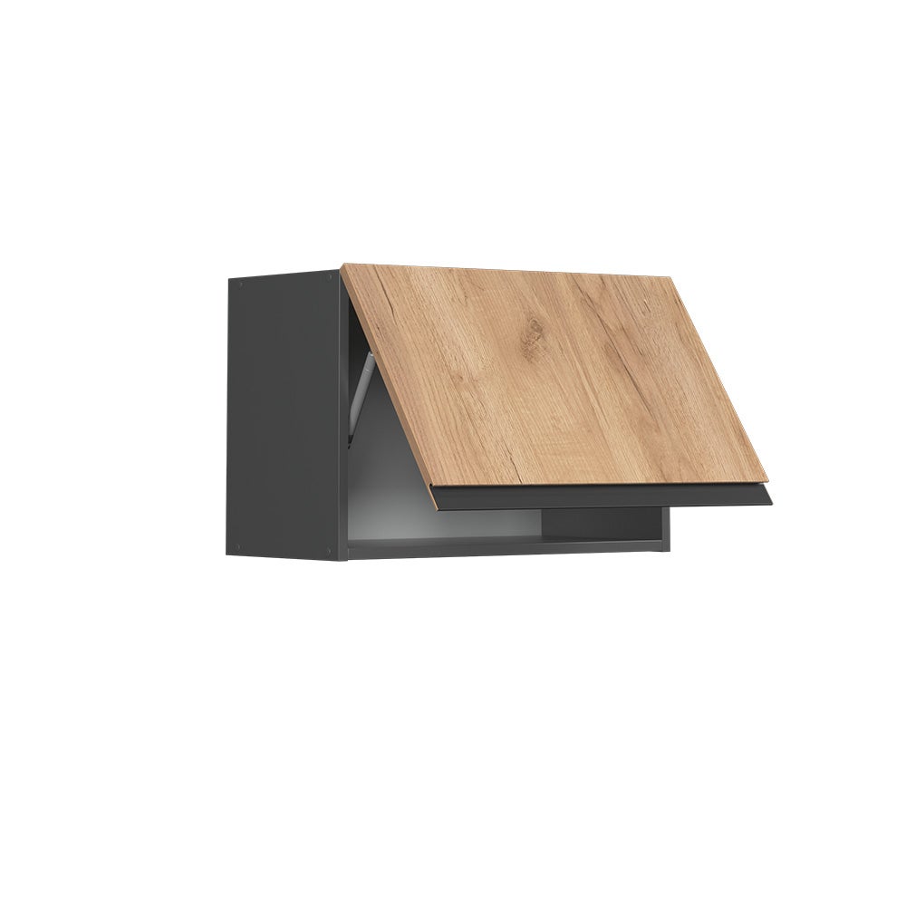 Vicco Elément haut de cuisine R-Line, Chêne de force doré, 60cm J-Shape, plat - 4