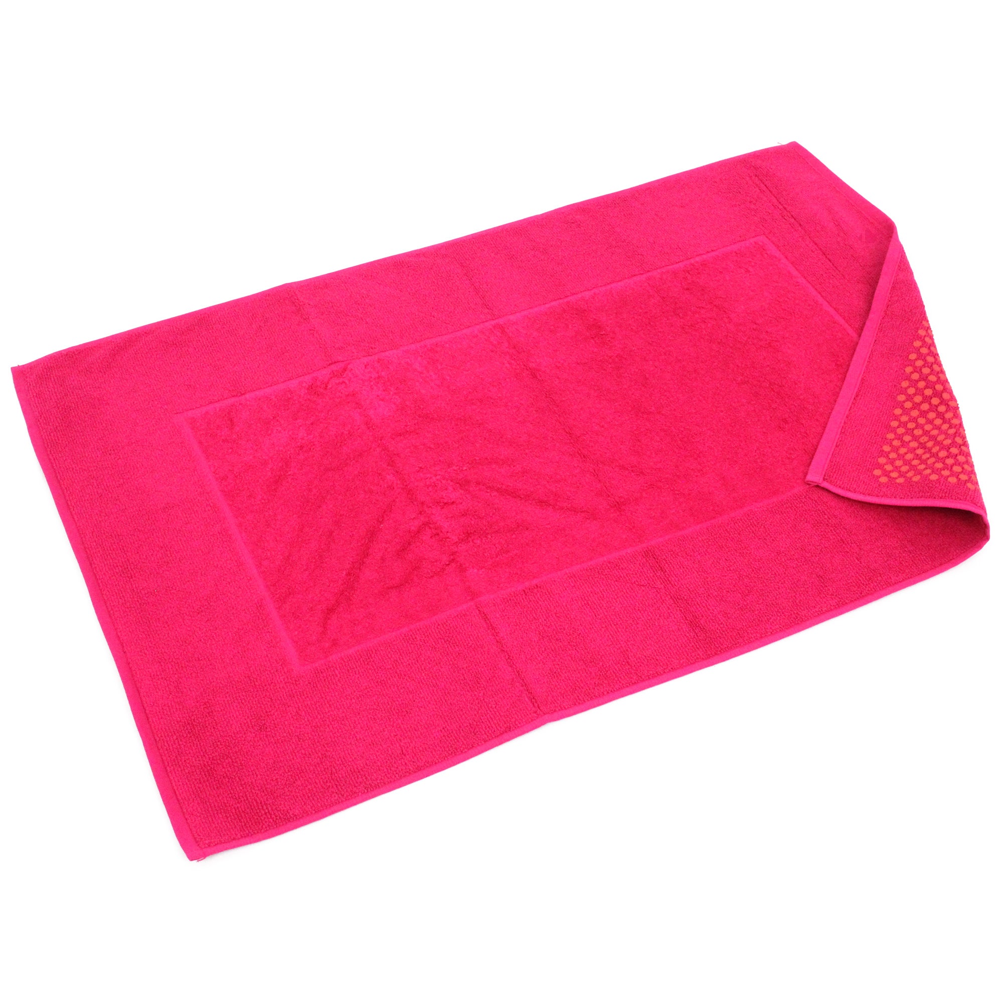 Tapis De Bain Antidérapant Prestige 60x90 Cm Velours Vert Kaki – Éponge 700g/m² 100% Coton, Ultra Absorbant