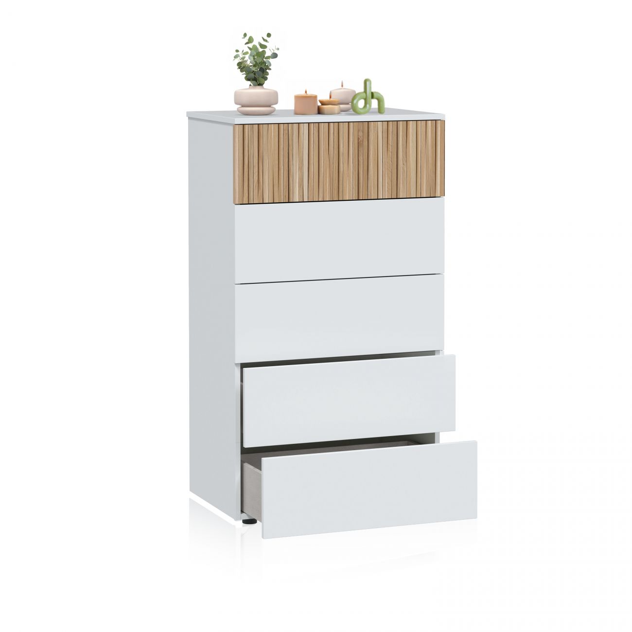 Sinfonier Nitza Blanco Artik (Blanco Mate) - Natur 61 x 109 x 40 cm - 2