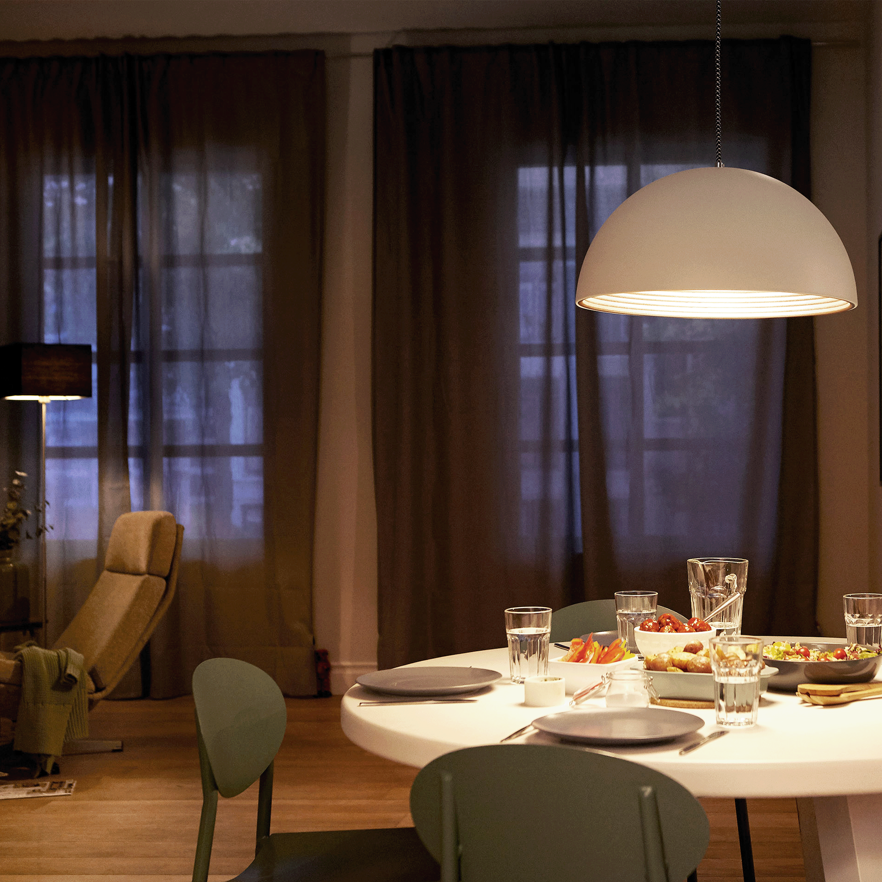 LEXMAN - Opakowanie 18 żarówek LED nieprzezroczystych - E14 - 806LM - 5,9 W, co odpowiada 60 W - Ø 45 mm - 4000 K - Naturalna biel - 5