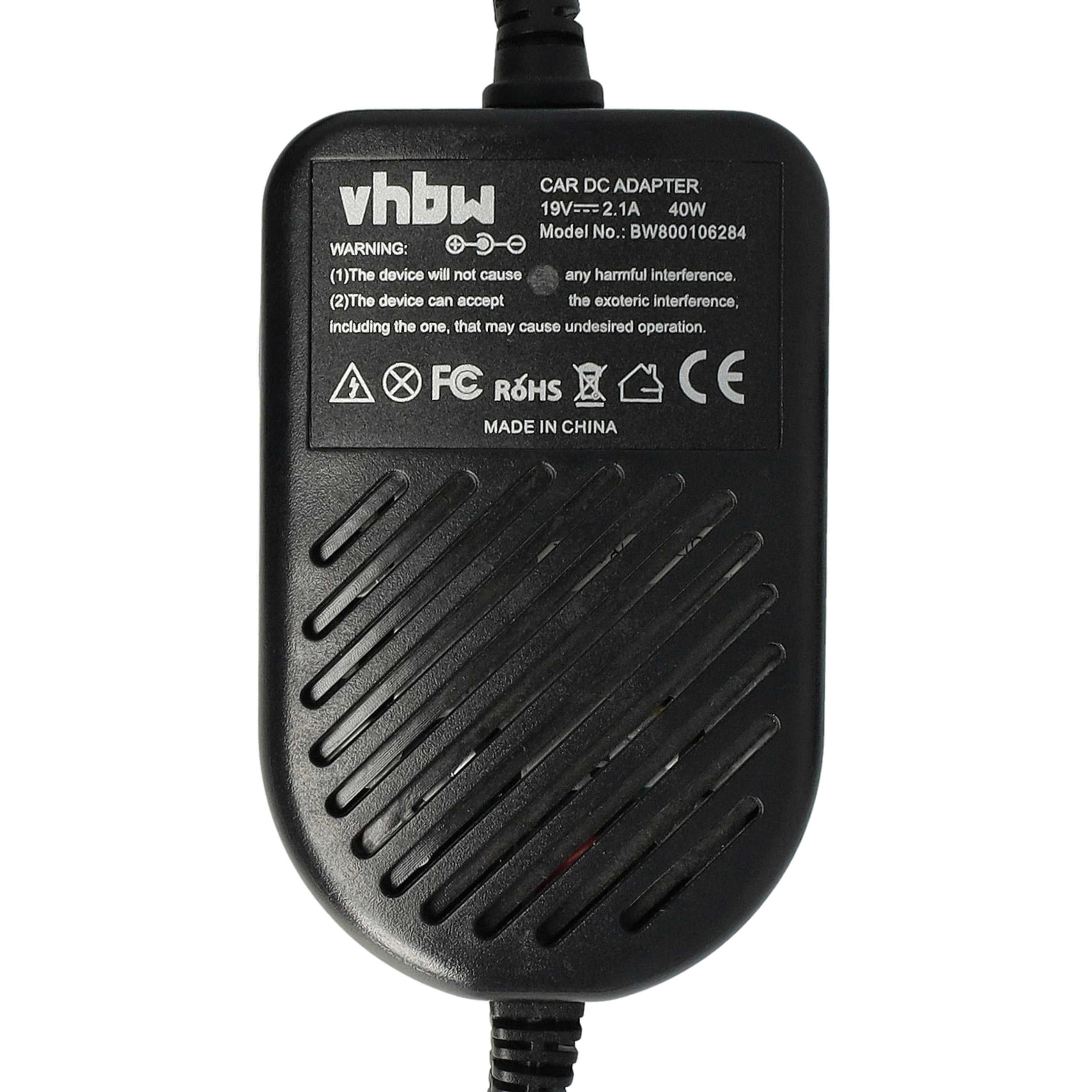 vhbw caricabatterie da auto compatibile con Samsung 530U3B-A04, 530U3C, 530U3C-A01, 530U3C-A01DE, 530U3C-A02 computer portatile - 5