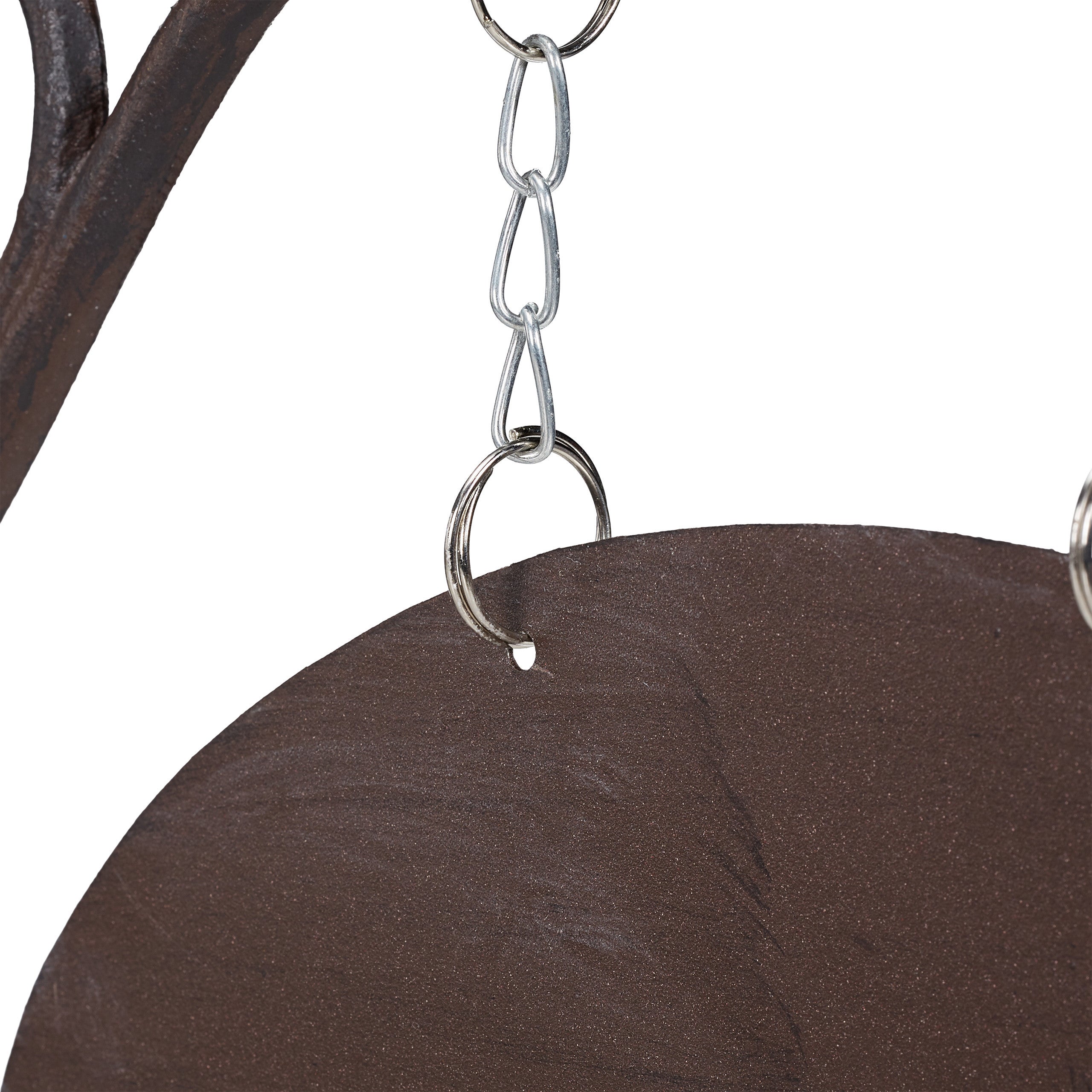 2x Insegna Negozio, Cartello a Bandiera dal Design Antico, da Scrivere, a Braccio, Ghisa, Bar & Attività, marrone - 7