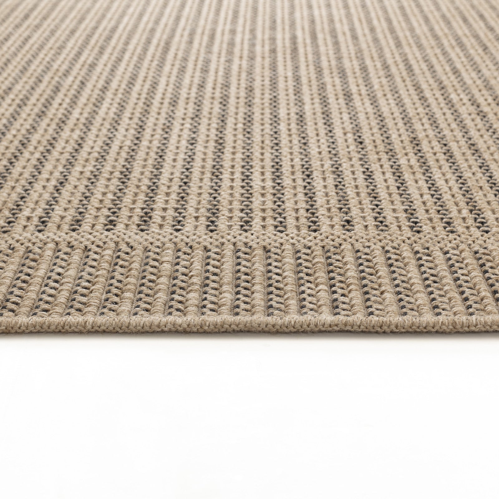 LIVABLISS Tapis d'Extérieur/Intérieur Aspect Jute Beige/Noir 160x213 cm Mindy - 9