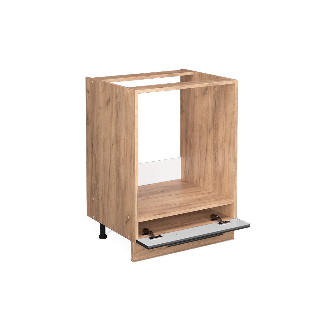 Vicco Meuble pour four Fame-Line, Anthracite Haute brillance, 60cm sans PT - 4