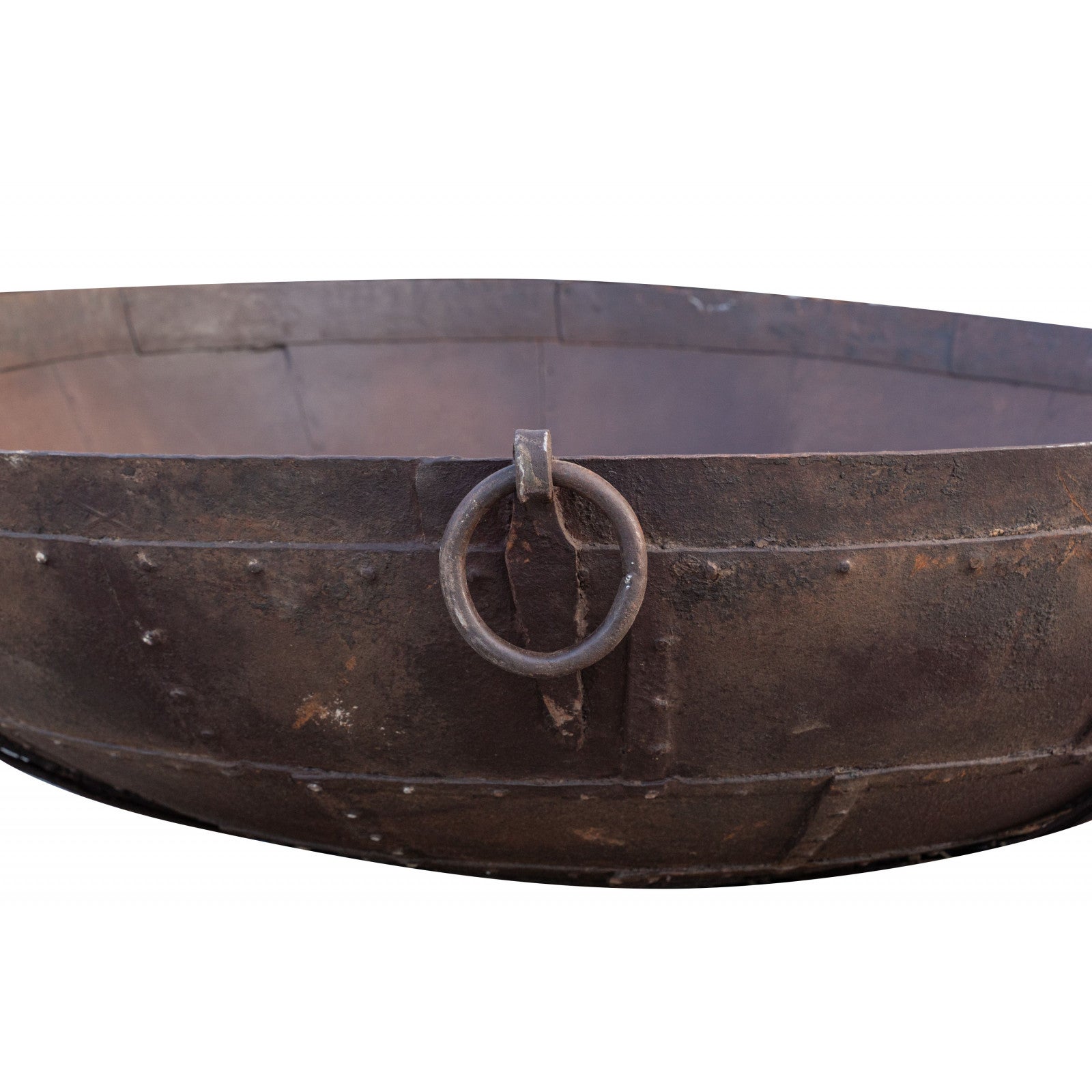 BISCOTTINI Brasero de Jardin - Finition Antique en Fer Forgé - Extérieur - Jardin - Terrasse - Style Vintage - 177x52 cm - 3