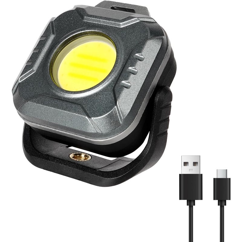 Akumulatorowa lampa kempingowa 1200 mAh - 650 lm, 6 trybów, wodoodporność IPX5, podstawa magnetyczna do oświetlenia zewnętrznego