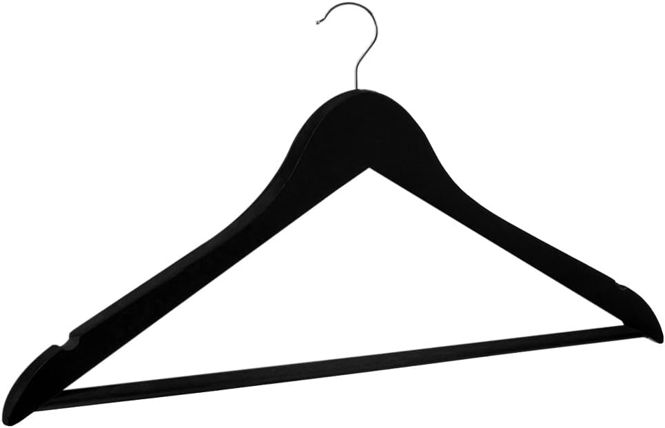 Lot de 300 cintres antivol bois robe - Boutique du cintre Lot de 300 cintres antivol bois robe - Boutique du cintre